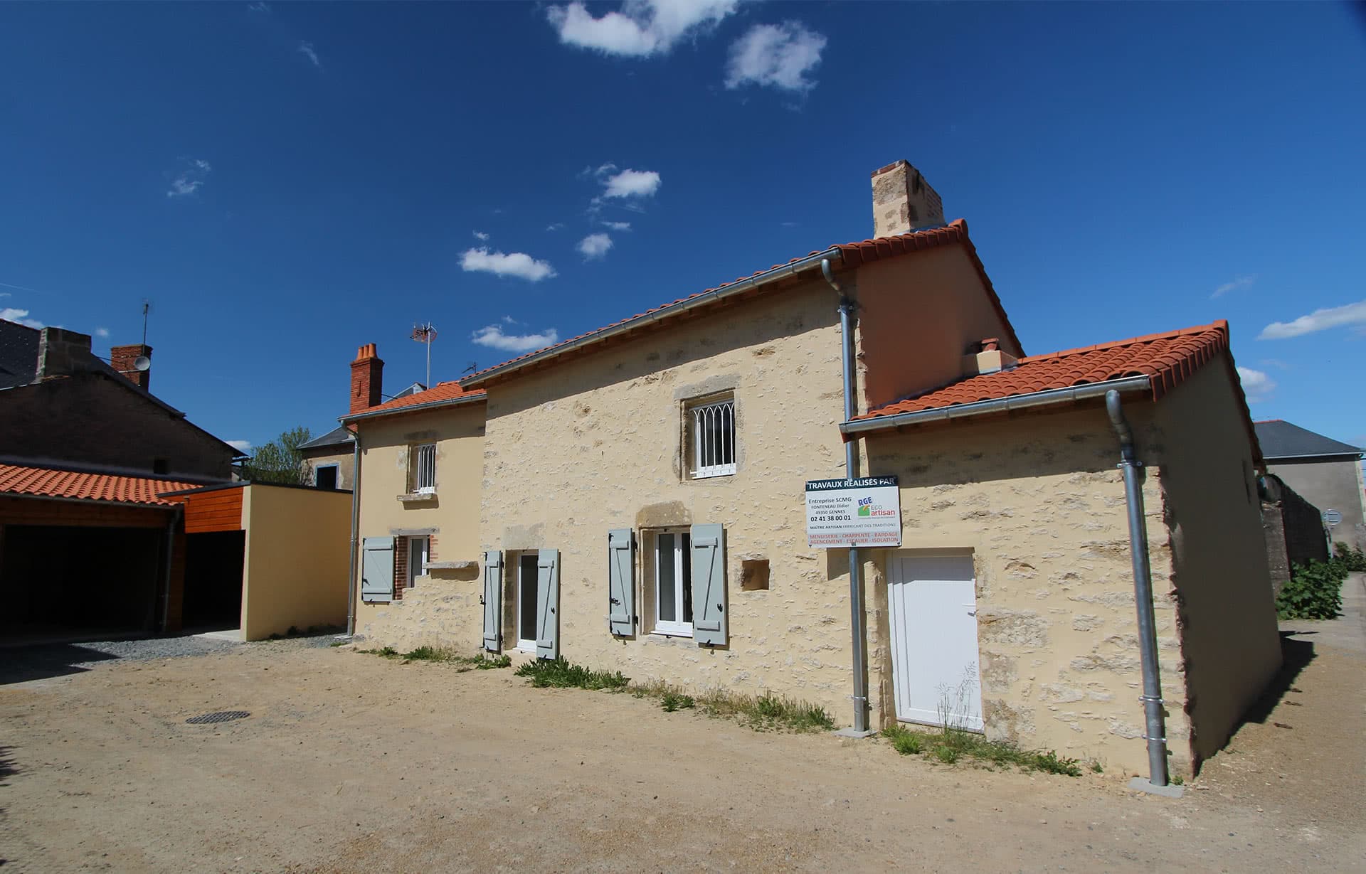 rénovation maison, architecte maitre d'oeuvre chemillé, cholet, les herbiers