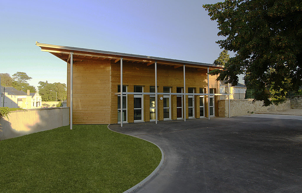 Salle activité scolaire - Construction bâtiment & extension d'école - Durand Thibault