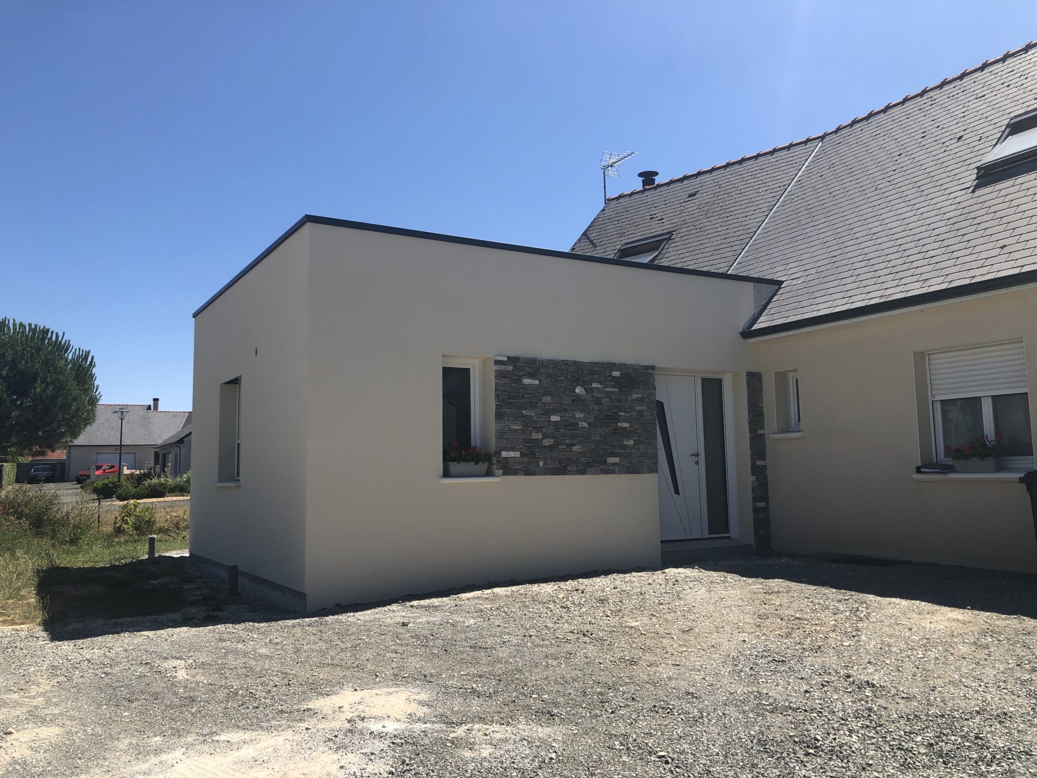 extension maison architecte maitre d'oeuvre chemillé, cholet, les herbiers